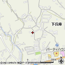 和歌山県橋本市隅田町下兵庫678周辺の地図