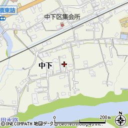 和歌山県橋本市隅田町中下132-8周辺の地図