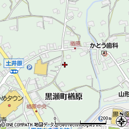 広島県東広島市黒瀬町楢原198周辺の地図