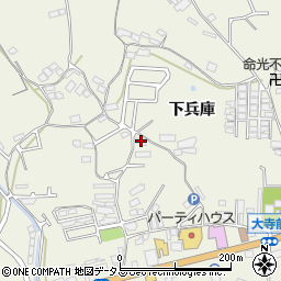 和歌山県橋本市隅田町下兵庫703周辺の地図