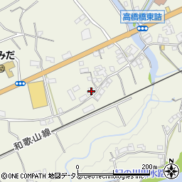 和歌山県橋本市隅田町上兵庫121周辺の地図