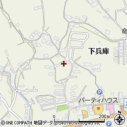 和歌山県橋本市隅田町下兵庫695周辺の地図