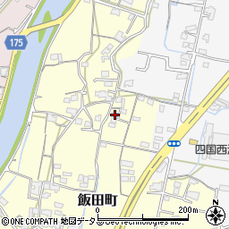 香川県高松市飯田町1296-1周辺の地図