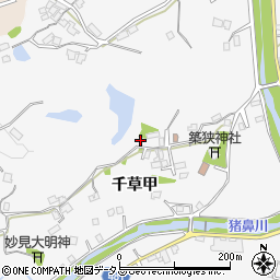 兵庫県洲本市千草甲182-1周辺の地図