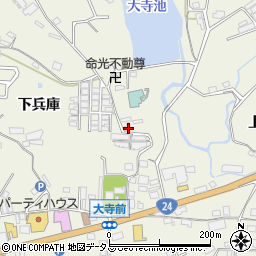 和歌山県橋本市隅田町下兵庫1055周辺の地図