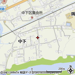 和歌山県橋本市隅田町中下139-4周辺の地図