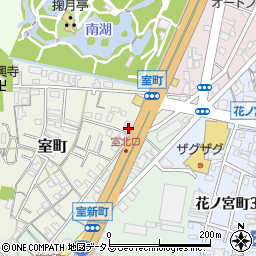 産経新聞　高松中央専売所周辺の地図