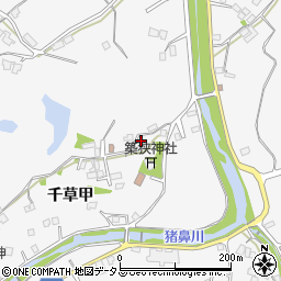 兵庫県洲本市千草甲198周辺の地図