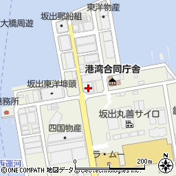 株式会社坂出郵船組周辺の地図