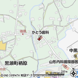 広島県東広島市黒瀬町楢原215周辺の地図