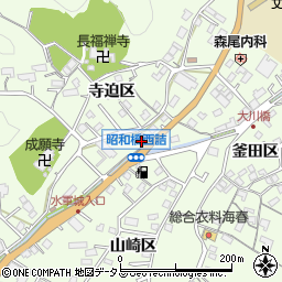 広島県尾道市因島中庄町3171-1周辺の地図