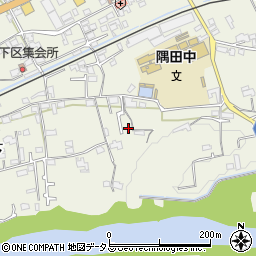 和歌山県橋本市隅田町中下155-6周辺の地図