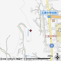 広島県東広島市安芸津町三津11385周辺の地図