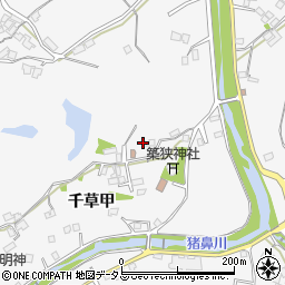兵庫県洲本市千草甲196周辺の地図