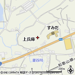 和歌山県橋本市隅田町上兵庫293周辺の地図
