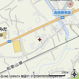 和歌山県橋本市隅田町上兵庫197周辺の地図
