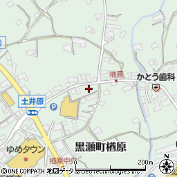 広島県東広島市黒瀬町楢原147周辺の地図