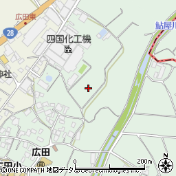 兵庫県南あわじ市大丸周辺の地図