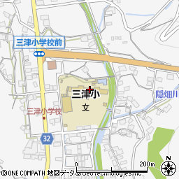 広島県東広島市安芸津町三津4680周辺の地図