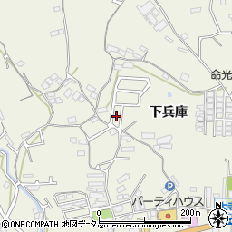 和歌山県橋本市隅田町下兵庫768周辺の地図
