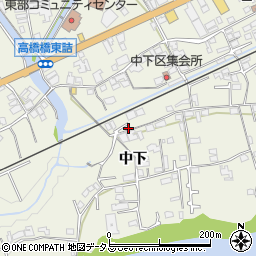 和歌山県橋本市隅田町中下85周辺の地図
