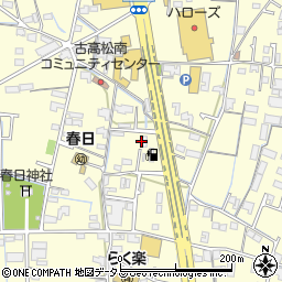 徳島石油株式会社　セルフ春日町給油所周辺の地図