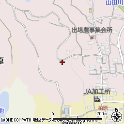 和歌山県橋本市出塔525周辺の地図