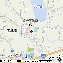 和歌山県橋本市隅田町下兵庫1057周辺の地図