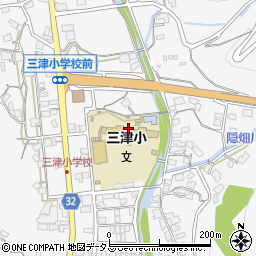 東広島市役所　三津いきいきこどもクラブ周辺の地図