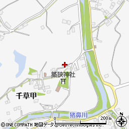 兵庫県洲本市千草甲338周辺の地図
