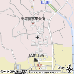 和歌山県橋本市出塔24周辺の地図