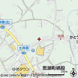 広島県東広島市黒瀬町楢原590周辺の地図