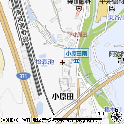 和歌山県橋本市小原田53周辺の地図