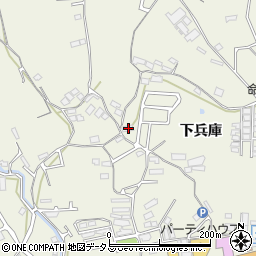 和歌山県橋本市隅田町下兵庫784周辺の地図