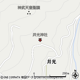 井光神社周辺の地図