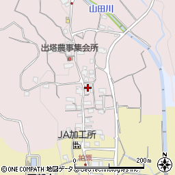 和歌山県橋本市出塔26周辺の地図