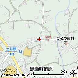 広島県東広島市黒瀬町楢原581周辺の地図