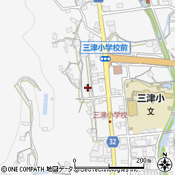 広島県東広島市安芸津町三津4754周辺の地図