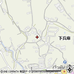 和歌山県橋本市隅田町下兵庫690周辺の地図