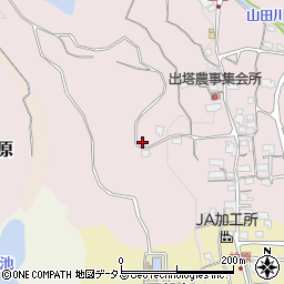 和歌山県橋本市出塔527周辺の地図