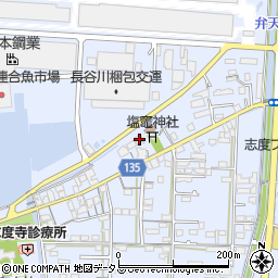 香川県さぬき市志度1202周辺の地図