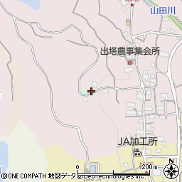 和歌山県橋本市出塔53周辺の地図