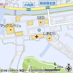 東京靴流通センター　鵜方店周辺の地図