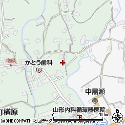 広島県東広島市黒瀬町楢原294周辺の地図