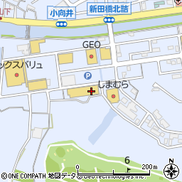 ケーズデンキ阿児店周辺の地図