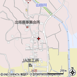 和歌山県橋本市出塔30周辺の地図