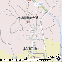 和歌山県橋本市出塔34周辺の地図