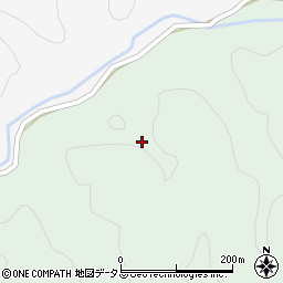 奈良県吉野郡下市町石堂谷周辺の地図