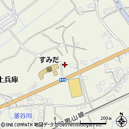 和歌山県橋本市隅田町上兵庫235周辺の地図