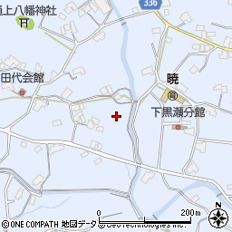 広島県東広島市黒瀬町津江周辺の地図